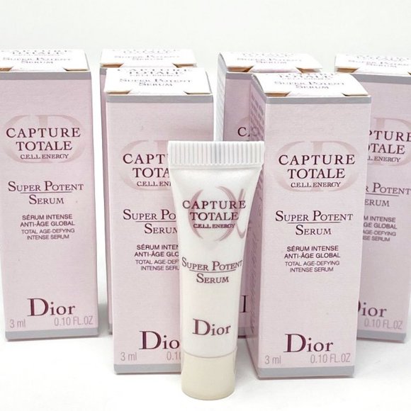 Dior Other - 8 Dior Super Potent Serum Capture Total Cell Energy  .10oz tube New w box travel